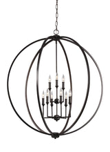 Corinne Collection 9 - Light Chandelier by Feiss