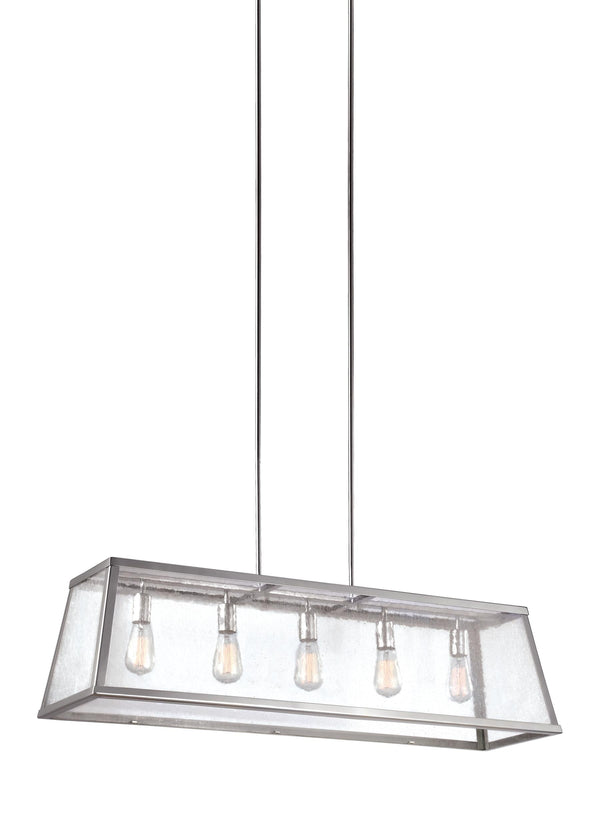 Harrow Collection 5 - Light Island Chandelier by Feiss