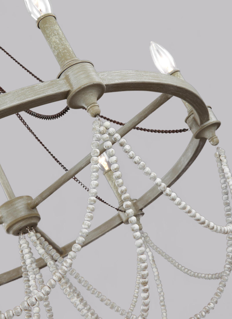 Beverly Collection 8-Light Chandelier by Feiss