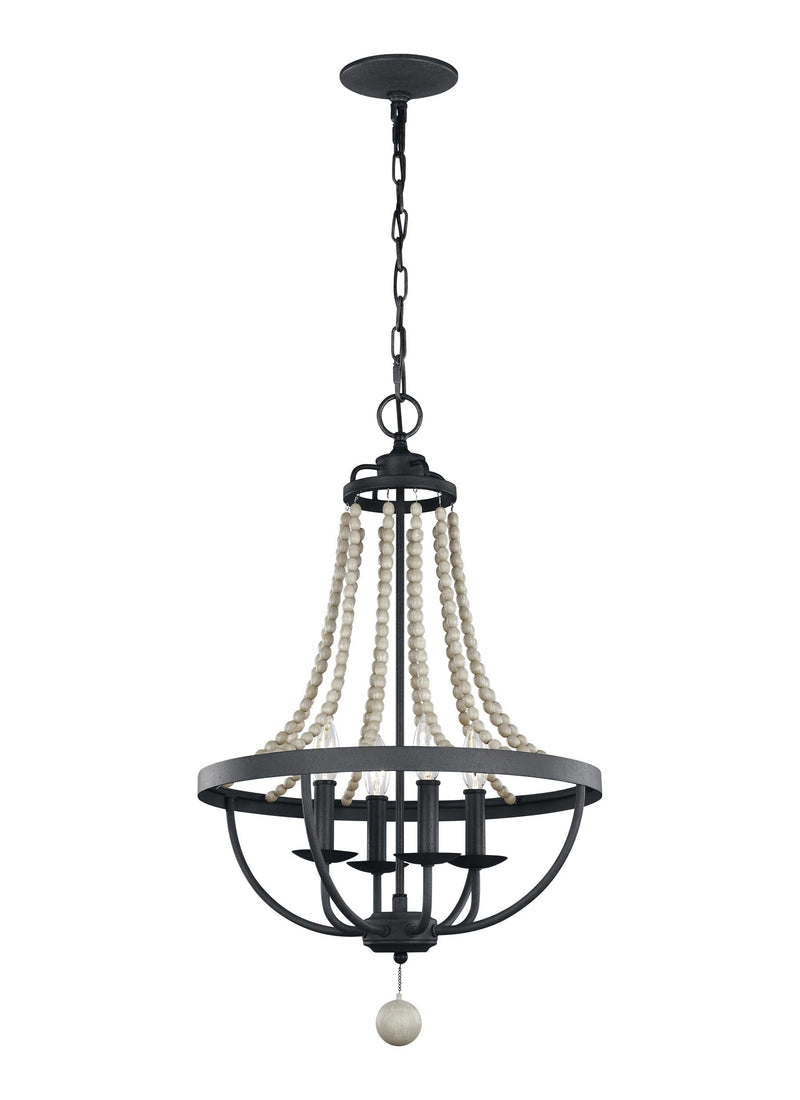Nori Collection 4 - Light Chandelier by Feiss