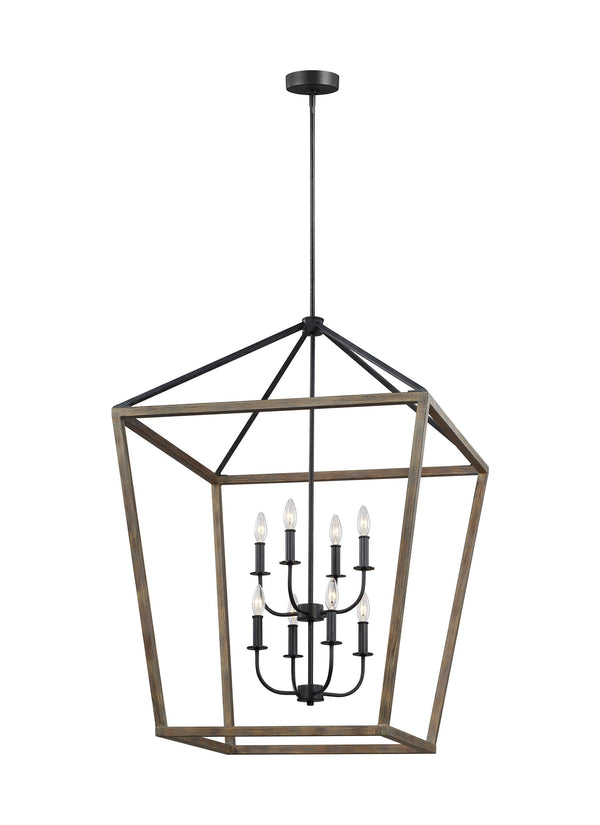 Gannet Collection 8 - Light Chandelier by Feiss