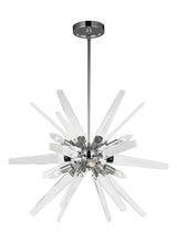 Thorne Collection 6 - Light Chandelier by Feiss