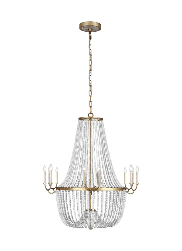 Marielle Collection 12 - Light Chandelier by Feiss
