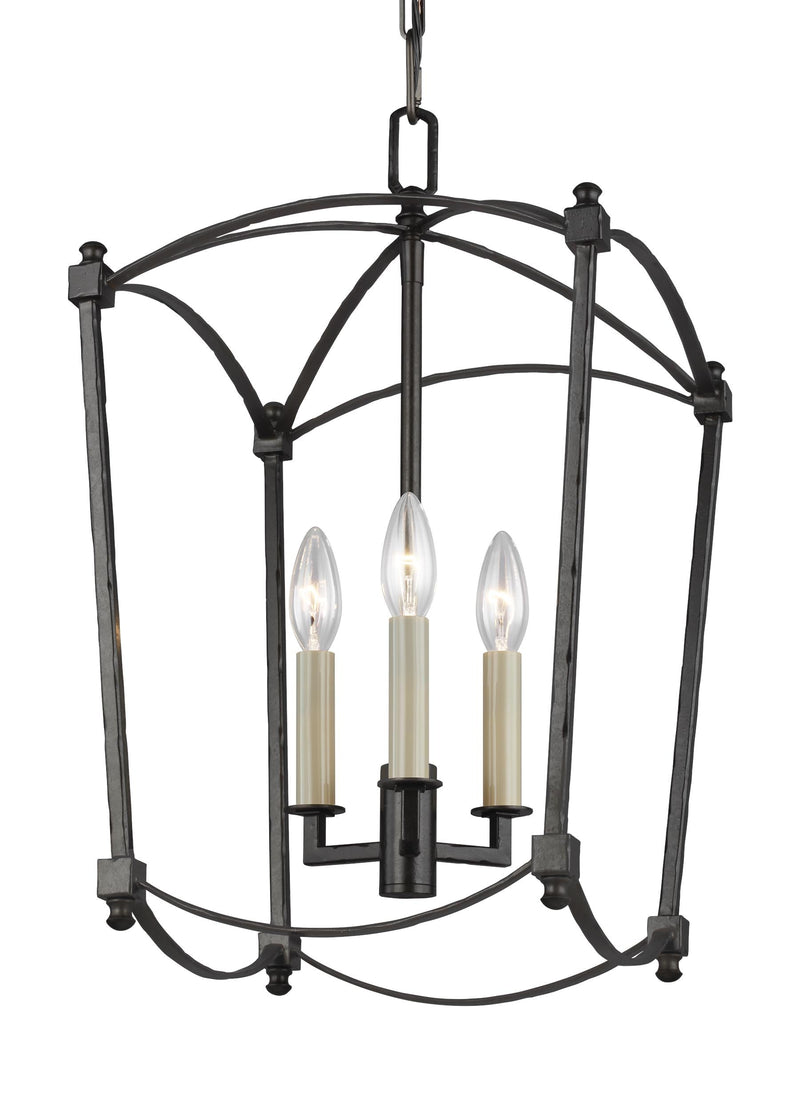 Thayer Collection 3-Light Chandelier by Feiss