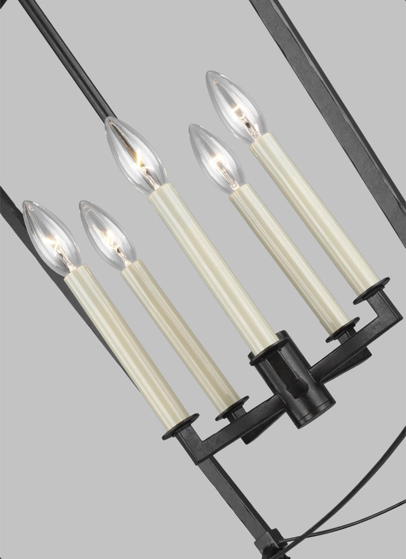 Thayer Collection 5-Light Chandelier by Feiss