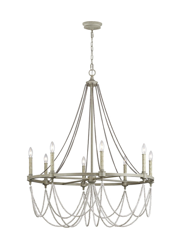 Beverly Collection 8-Light Chandelier by Feiss