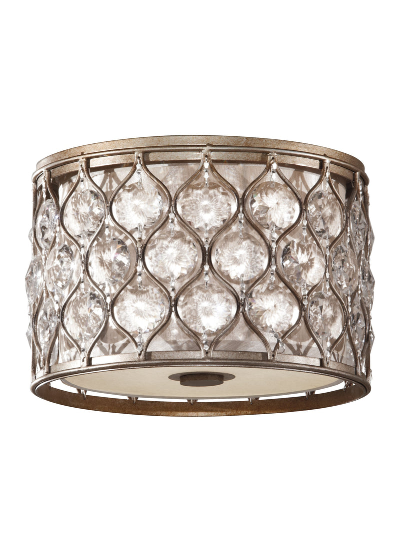 Lucia Collection 2 - Light Indoor Flush Mount by Feiss