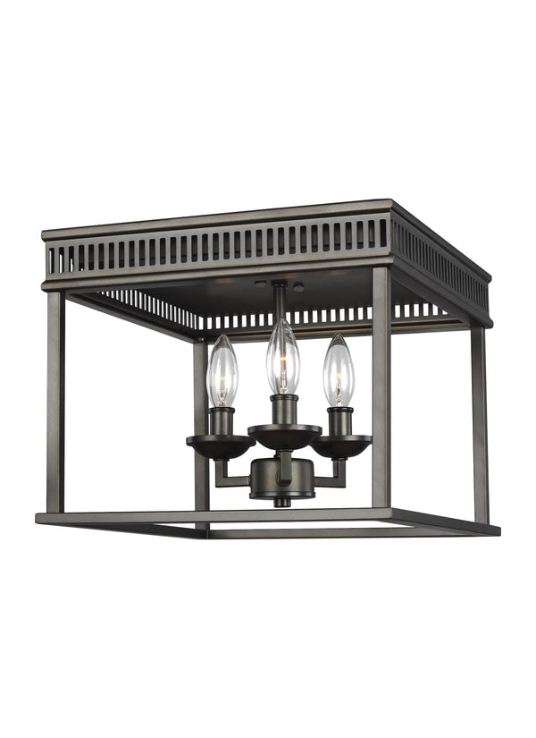 Woodruff Collection 3 - Light Flush Mount by Feiss