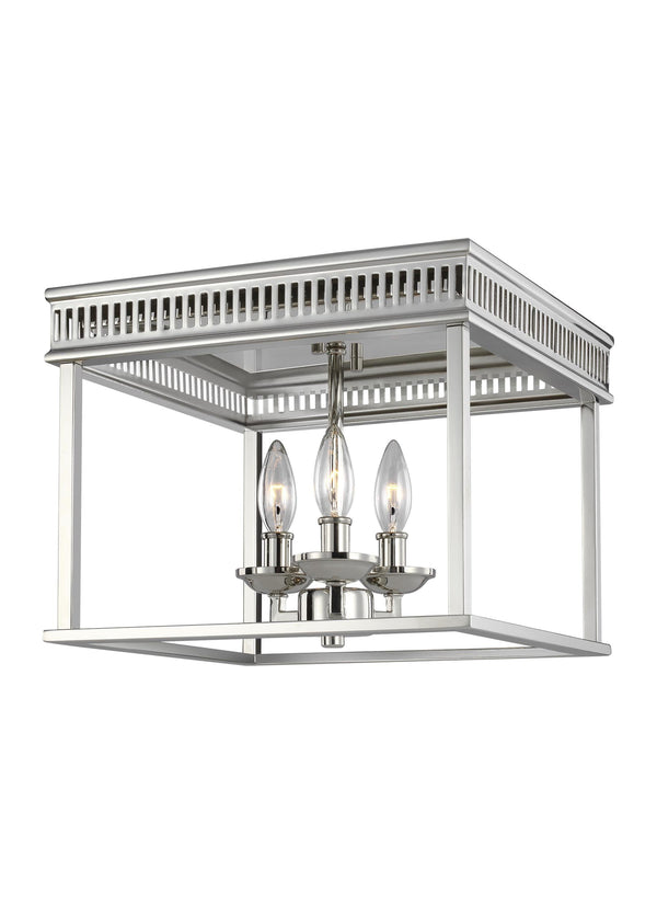 Woodruff Collection 3 - Light Flush Mount by Feiss
