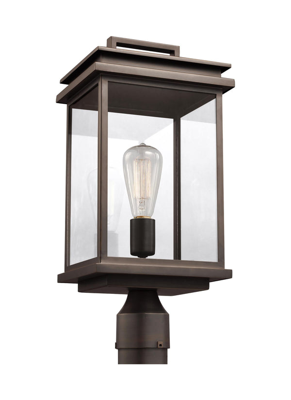 Glenview Collection 1 - Light Outdoor Post Lantern by Feiss