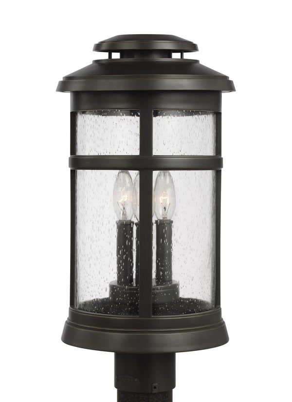 Newport Collection 3 - Light Post Lantern by Feiss