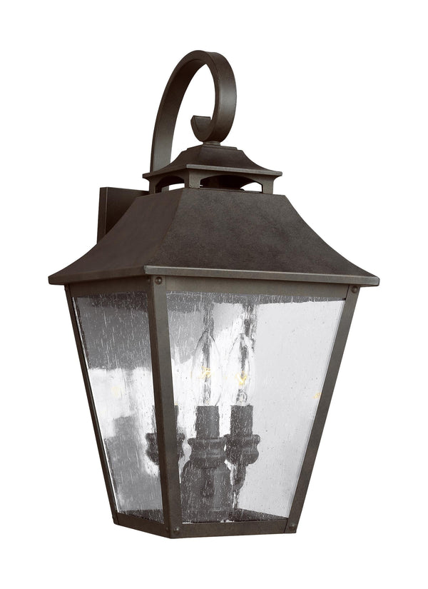 Galena Collection 3 - Light Wall Lantern by Feiss