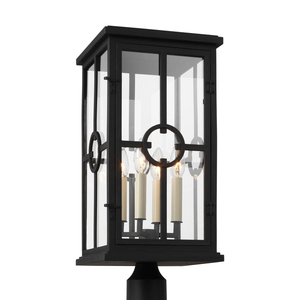 Belleville Collection 4 - Light Outdoor Post Lantern by  Feiss