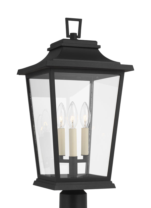 Warren Collection 3 - Light Outdoor Post Lantern by Feiss