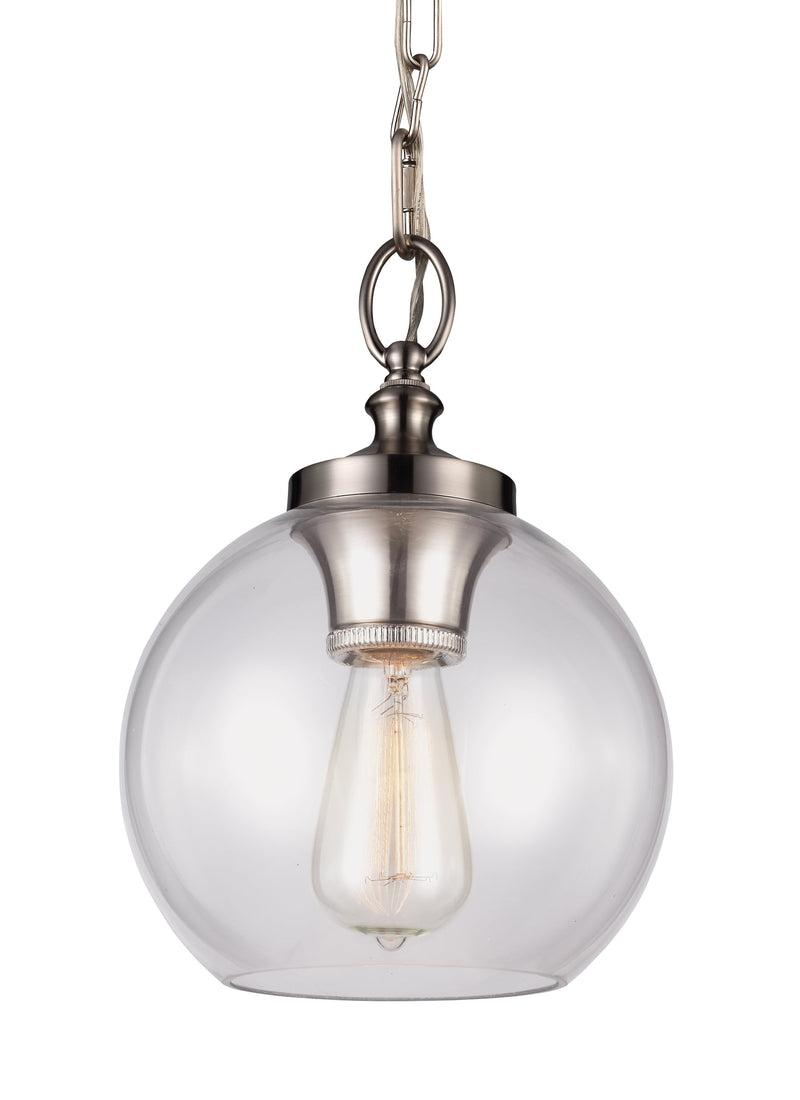 Tabby Collection 1 - Light Tabby Mini Pendant by Feiss
