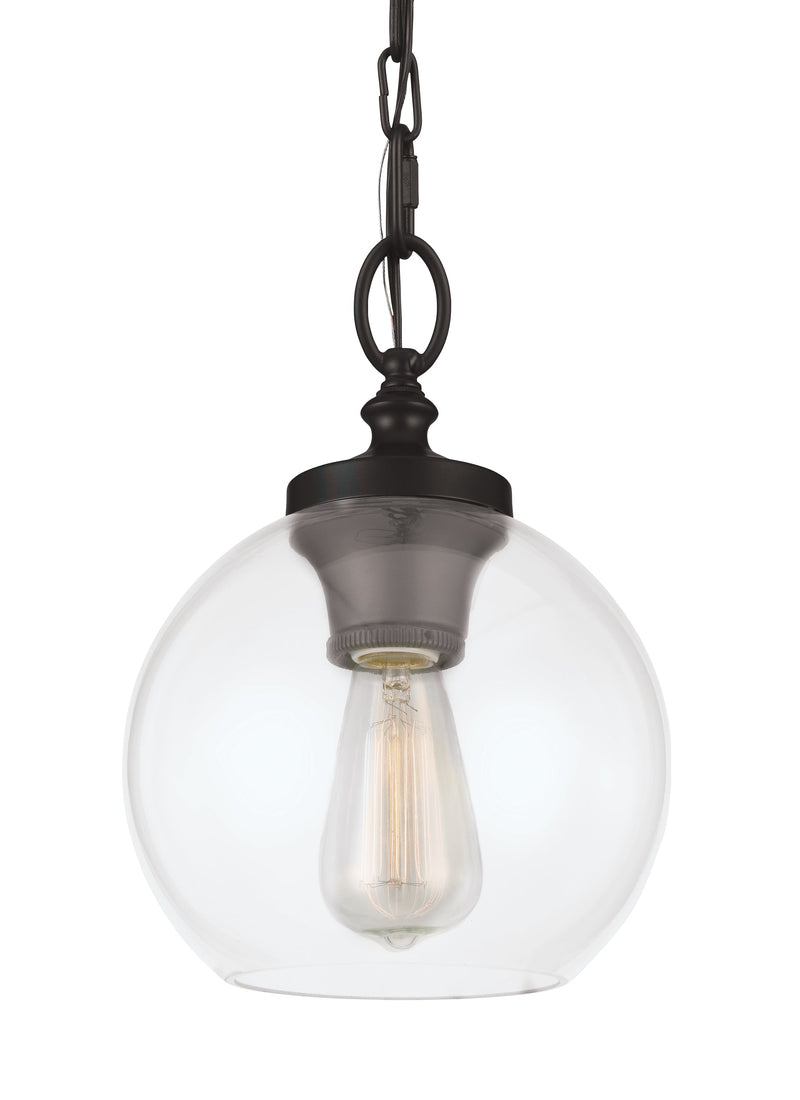 Tabby Collection 1 - Light Tabby Mini Pendant by Feiss