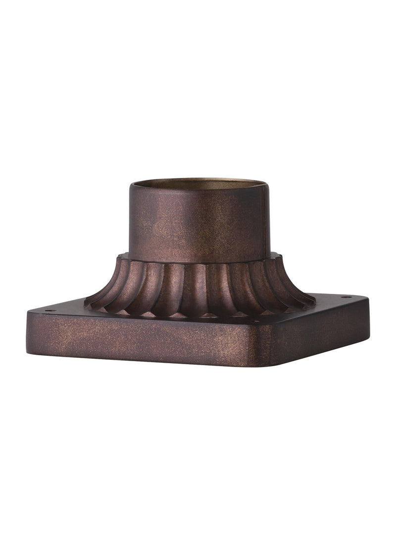 Outdoor Pier Mounts Collection PIER MOUNT COPPER OXIDE by Feiss