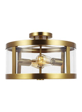 Harrow Collection 2 - Light Semi Flush Mount by Feiss