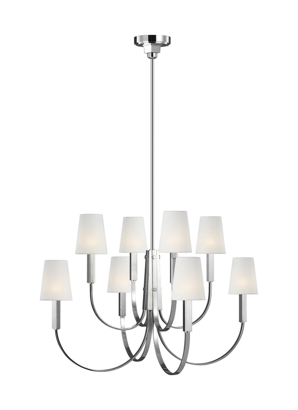 Logan Large Two-Tier Chandelier by TOB by Thomas O'Brien