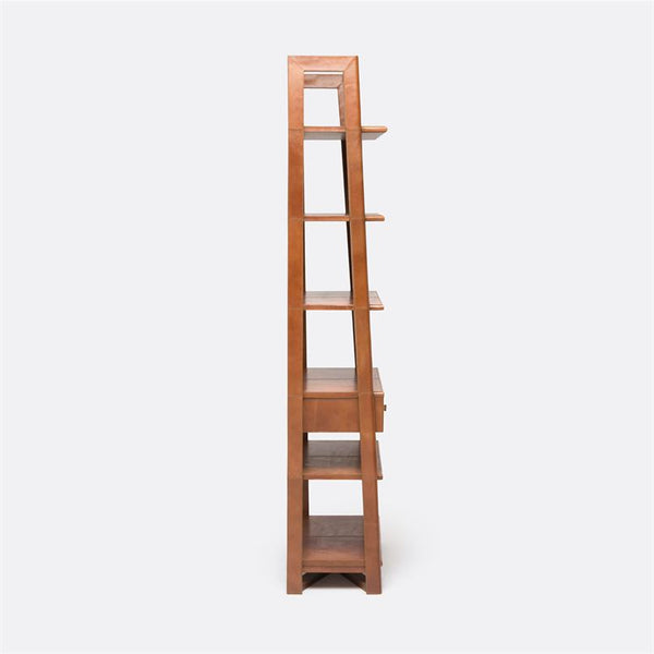 Farlan Leather Bookcase