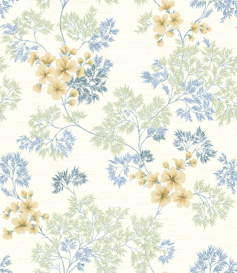 Flora Clear Skies Wallcovering