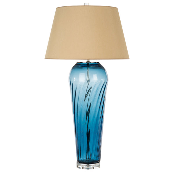 Blue Corsica Couture Table Lamp by shopbarclaybutera