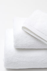 Geneva Bath and Terry Towels, White