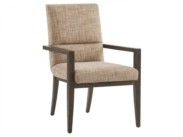 Glenwild Upholstered Arm Chair in Taupe