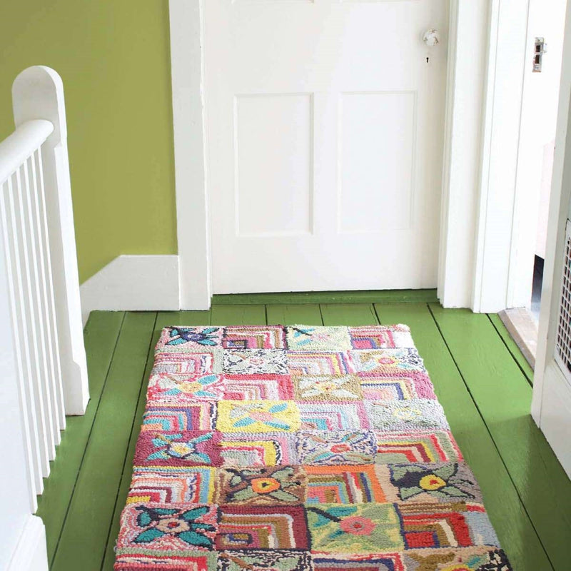 Gypsy Rose Hooked Cotton Rug