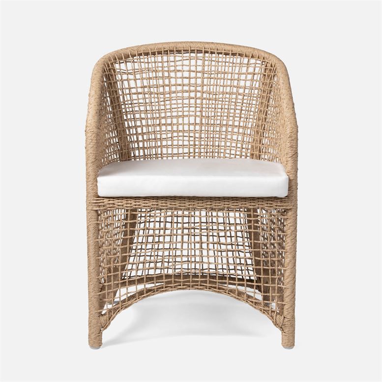 Helena Faux Wicker Dining Chair