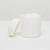 Hilo Collection Bath Accessories, White Porcelain