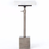 Sirius Adjustable Accent Table In Various Finishes