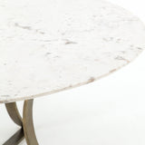 Gage Dining Table In Cast Brass