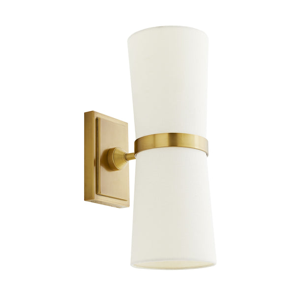 Inwood Single Sconce, Antique Brass