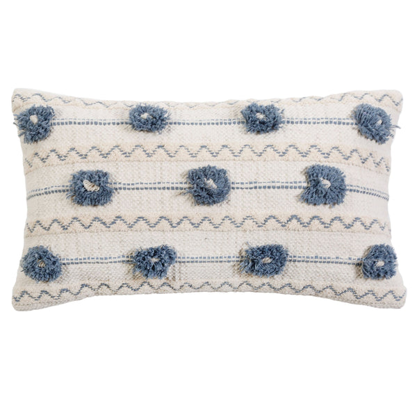 izzy handwoven pillow with insert design by pom pom at home 1
