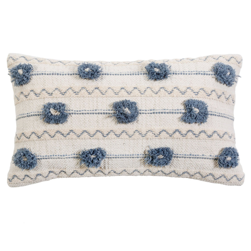 izzy handwoven pillow with insert design by pom pom at home 1