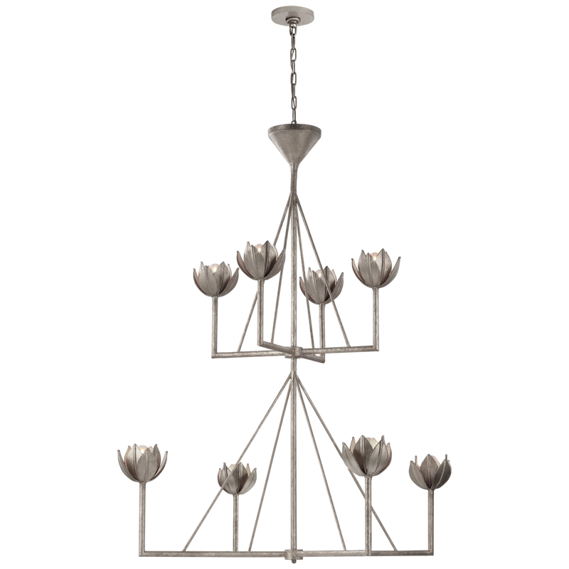 Alberto Large Two Tier Chandelier by Julie Neill