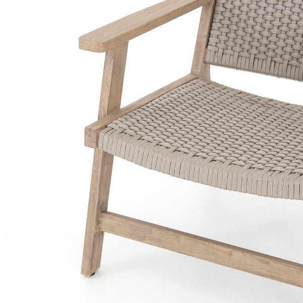 Delano Outdoor Chair in Washed Brown by BD Studio