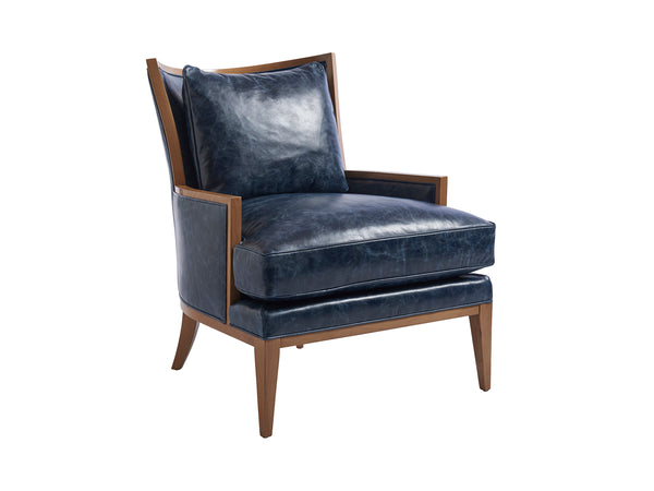 Blake Leather Occoasional Chair by shopbarclaybutera