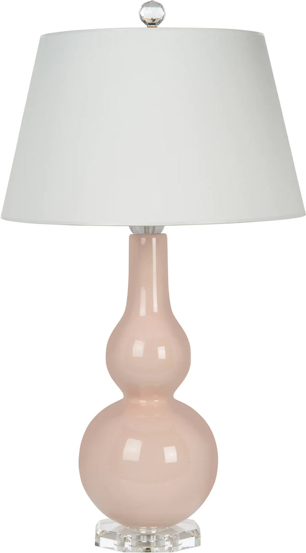 30" Blush Arabella Table Lamp
