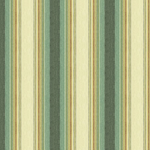 Sample Laxmi Stripe Fabric in Parakeet