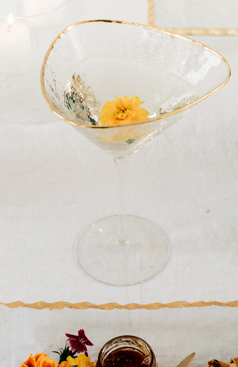 aperitivo triangular martini glass 4