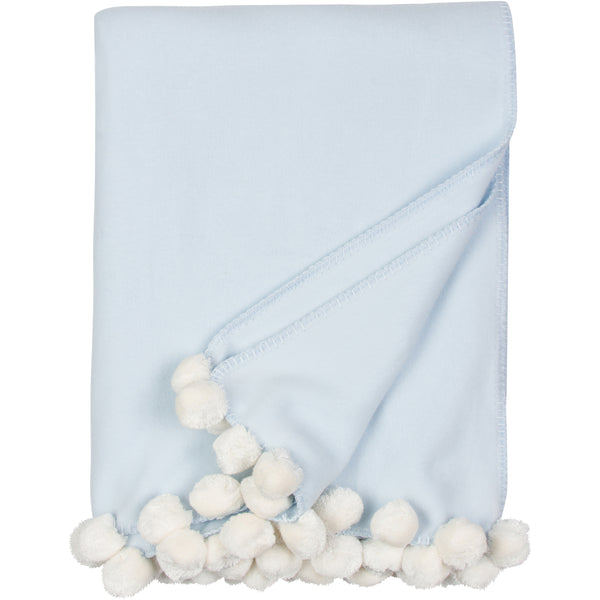 Luxxe Pom Pom Throw in Various Colors