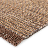Tansy Natural Striped Taupe/ Brown Rug by Jaipur Living