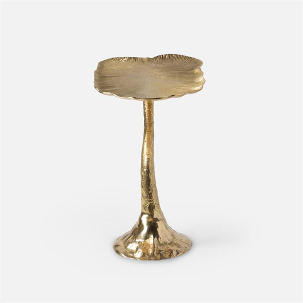 Meeka Brass Accent Table