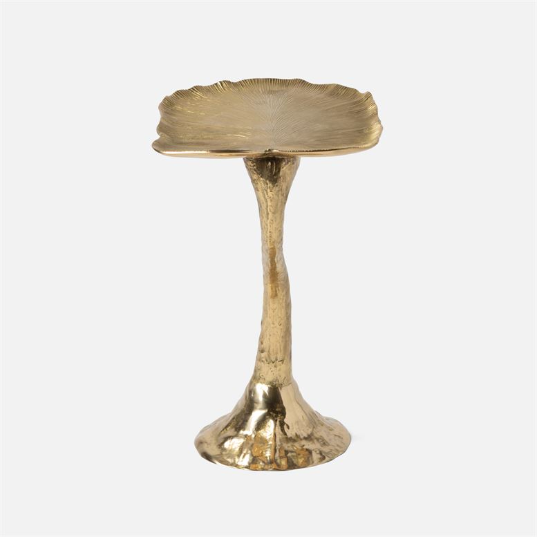 Meeka Brass Accent Table