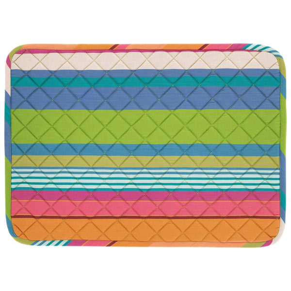 Mellie Stripe Quilted Placemat