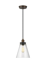 Baskin Cone Pendant by Feiss