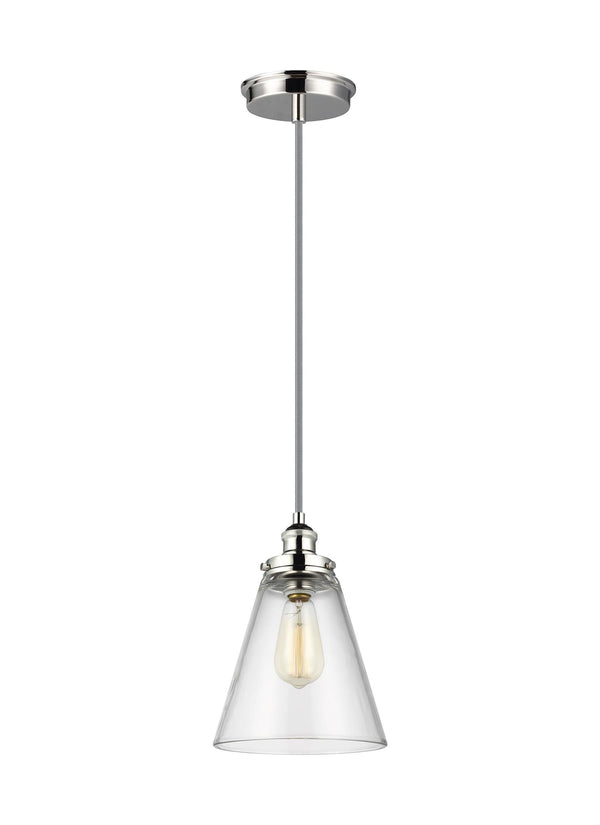 Baskin Cone Pendant by Feiss