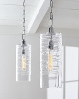 Elmore Cylinder Pendant by Feiss